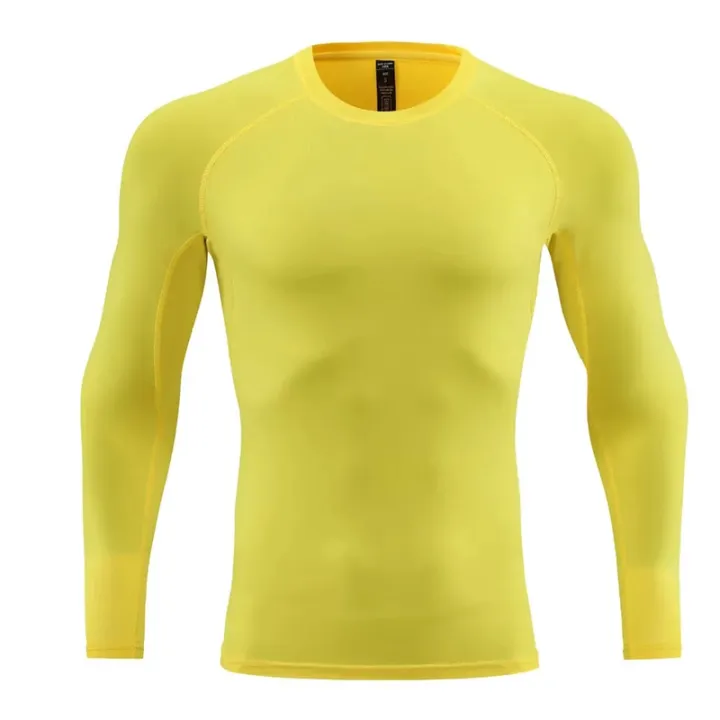 Men%20Long%20Sleeve%20Slim%20Tops%20Tees%20Sportswear%20Gym%20Fitness%20Compression%20T-shirt%20Running%20Football%20Jersey%20Outdoor%20Jogging%20Tight%20Quick%20-%20Image%202