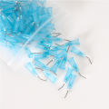 PIORPOY 100 Pcs/Bag Dental Composite Resin Pre Bent Flow Dispensing Needle Tips Disposable Dentistry Irrigation Tips 18/22/25G. 