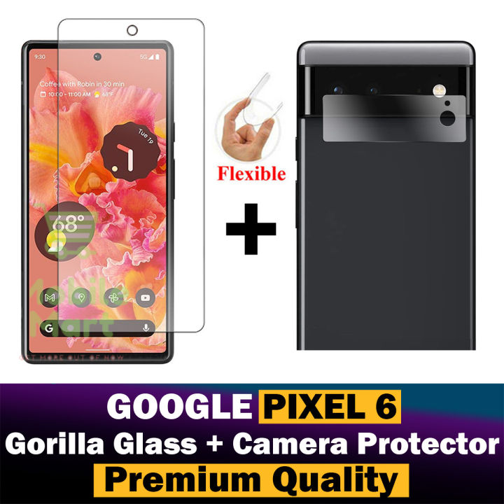 Google%20Pixel%206%20Unbreakable%20Gorilla%20Glass%20Screen%20Protector%20&%20Back%20Camera%20Lens%20Protector%20-%209H,%20Flexible,%20Scratch%20Resistant%20-%20Image%202