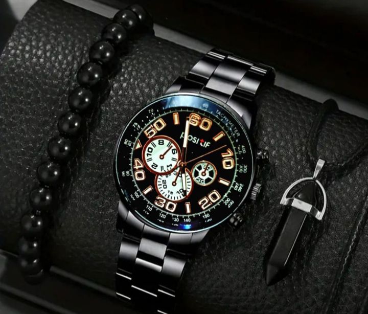Luxury%20Black%20Stainless%20Steel%20Business%20Watch%20Deal%20For%20Men-Top%20Fashion%20Classic%20Round%20Dial%20Casual%20Watch+Natural%20Six%20Sided%20Oxyen%20Ston%20Nacklace+Black%20Natural%20Bead%20BracletFor%20Men/Boys%20Mens%20Fashion%20Watch%20Acessories%20Deal%20-Trendy%20Black%20Watch%20In%20Random%20Dial%20Design%20-%20Image%209