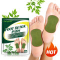 Detox Foot Patches Pads 12/24Pcs Natural Herbal Wormwood Artemisia Argyi Feet Body Toxins Cleansing Relieve Stress Help Sleeping. 