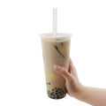 200*8mm Reusable Glass Straw Set High Borosilicate Smoothie Cocktails Straw Healthy Eco Friendly Drinking Straw with Clear Brush. 