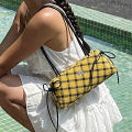 New Retro American Style Crossbody Bag Women's Handbag Fashionable Handheld Bag Casual Single Shoulder Bag Simple Style Handbag. 