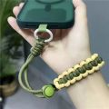 Universal Adjustable Mobile Phone Self-locking Anti-loss Lanyard for iPhone  Case Short Wrist Strap Cell Phone Strap. 