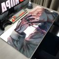 Mouse Pad Laptop Japan Anime Keyboard Pad H-hunter X H-hunter Gamer Cabinet Desk Mouse Mat PC Black and White Kurapika Mousepad.