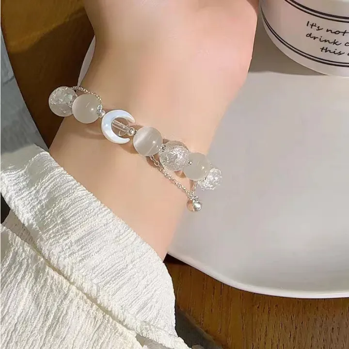 Bracelet,%20antique%20Chinese%20safety%20lock%20bracelet,%20sweet%20beaded%20bracelet,%20student%20best%20friend%20gift%20-%20Image%205