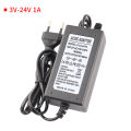 AC/DC Adjustable DC Power Supply Display Screen 3V – 24V 3V – 12V 9V – 24V 1A 2A Adjustable Charger Power Adapter Source 12V 24V. 