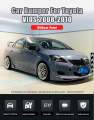 Full Body Kit For Toyota VIOS 2008 2009 2010 ,Plastic Bodykit Includes Front Bumper Lip,Rear Bumper Lip,Side Skirt - Without Paint. 