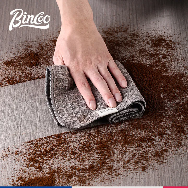 BINCOO%20Coffee%20Machine%20Cleaning%20Cloth%20Waffle%20Weave%20Microfiber%20Towel%20Absorbent%20Lint%20Free%20for%20Espresso%20Maker%20Barista%20Tools%20-%20Image%204