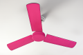 Pink Fan Cover for Ceiling Fan with Motor Protection – Reusable Dustproof Non-Woven Fabric – Fits All 3-Blade Fans – Easy to Wash, Blocks Dirt, Moisture & Insects. 