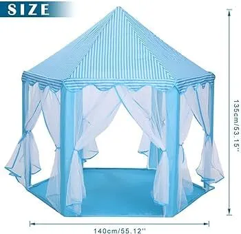 Princess%20Castle%20Tent%20For%20Girls%20Fairy%20Play%20Tents%20for%20Kids%20Hexagon%20Playhouse%20Toys%20For%20Children%20Or%20Toddlers%20Indoor%20Or%20Outdoor%20Games%20-%20Image%204