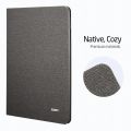 ESR iPad Air 2 Case, iPad Air 2 Smart Case Cover Oxford Cloth Case Knitted Textile Ultra Slim Auto Wake & Sleep Function Grey for iPad Air 2, Twilight. 