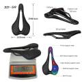 Lead foot 3D Printed Carbon Bicycle Saddle Road/MTB Bike Super Light Racing Saddles Seat Hollow Comfortable Breathable. 