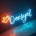 Customized Neon Signs High Quality Neon Lights with Your Name 8 X 18 INCHES WITH 1.5A ADAPTER. 