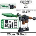 Technical Building Blocks toys  AK47 Revolver Submachine Sniper Barrett WW2   War SWAT Weapon Model  for children. 