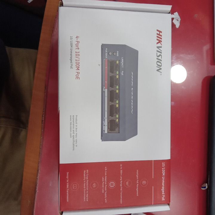 HIKVISION POE SWITCH 5 PORT 2 Y