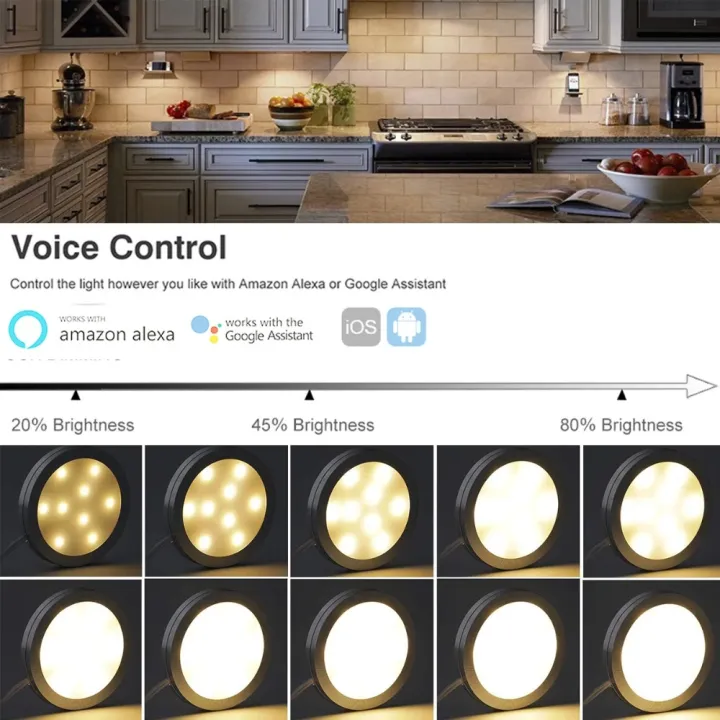 Zigbee%203.0%20Under%20Cabinet%20Lights%20Warm%20White%20DC12V%20LED%20Round%20Lamp%20Dimming%20Kitchen%20Decor%20Tuya%20APP%20Voice%20Control%20For%20Alexa%20%20-%20Image%203