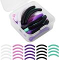 24PCS Eyelash Curler Refills - Hypoallergenic Silicone Pads Universal Fit w/ Case Salon-Grade Anti-Slip Design 100+ Uses.