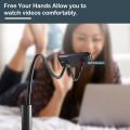 360 Degrees Lazy Bed Gooseneck Cell Phone Tablet Stand Adjustable Flexible Arm Mount Clip IPad Tablet IPhone  Accessories. 