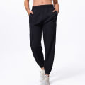 Spring And Summer Thin Ladies Quick-drying Sports Casual Pants Mesh Breathable Black Joker 9 Pants Teenagers Running Harem Pants. 
