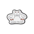 Cute Funny Goose Bumps Enamel Pins Custom Cartoon Animal Brooches Decorative Backpack Hat Lapel Badge Jewelry Accessories . 