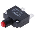 3-8A 10/15/20/30A Circuit Breaker Overload Protector Switch Fuse Thermal Current Push Button. 