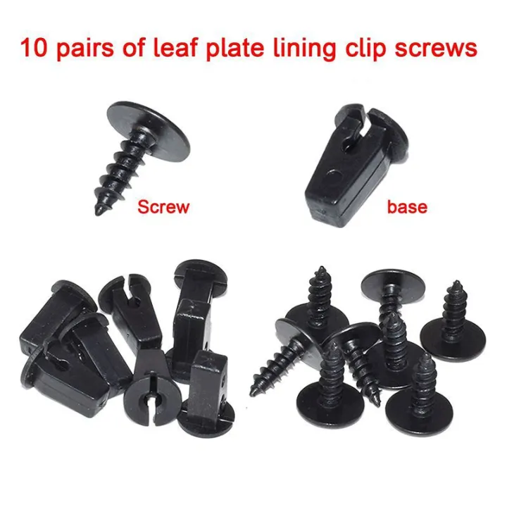 20%20Pairs%20Auto%20Fender%20Clips%20Screws,%20Plastic%20Retainer%20Set%20for%20Mudguard%20Splash%20Shield%20Inner%20Liner%20Engine%20Under%20Cover%20Replacement%20-%20Image%203