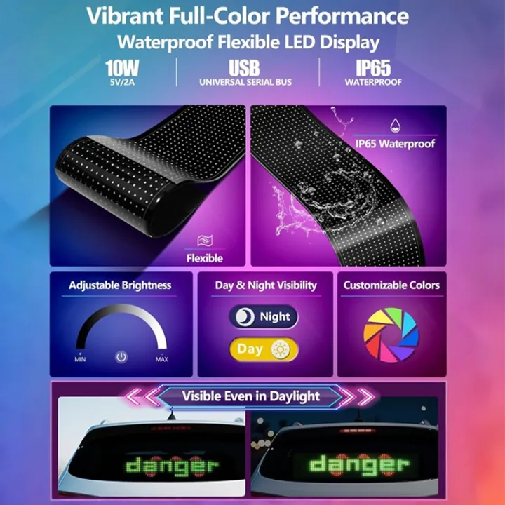 Dynamic%20Devil%20Eyes%20Light%20for%20Car%20Truck%20Windshield%20Programmable%20LED%20Display%20Flexible%20Soft%20Screen%20DIY%20Bluetooth%20APP%20Remote%20Control%20-%20Image%202