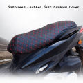 BLALION Motorcycle Seat Cover Thickened Waterproof Anti-skid Seat Protection 3D Faux Leather Seat Pad Protective Cover for Moto.
