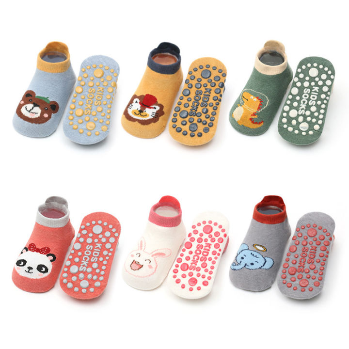 6%20Pairs%20Kids%20Cotton%20Socks%20Cute%20Cartoon%20Animal%20Pattern%20Comfy%20Breathable%20Baby%20Non-slip%20Floor%20Socks%20-%20Image%202