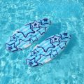 1 Pcs Surfboard Inflate, Inflatable Surfboard for Beach, Tropical and Luau Party Decorations, Inflatable Pool Toy, Beach Party I. 