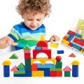 Wooden Blocks Shape Puzzle Tangram Toys. 