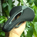GOLDIX 3D Printing Bicycle Carbon Saddle Ultra Light Highway MTB Racing Saddle Bicycle Cushion Bicycle Seat Accessories.