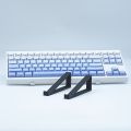 Keyboard Elevated Stand, Simple Monitor Stand, Raised Keyboard Angle, Comfortable Typing, No Sliding Pad Design.