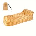 Outdoor Lazy Inflatable Sofa For Nap, Portable Air Mattress For Picnic, Camping Inflatable Mattress, Air Bed For Music Festival. 