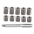 Spark Plug Thread Repair Tool M10x1.0 Bolt + M12x1.0 Tap Auto Accessories Hardware Kit. 