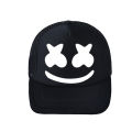 DJ Hip Pop Hat Marshmello Cosplay Baseball Cap Sunshade Adjustable Mesh Hats Breathable Adult Trucker Unisex Party.