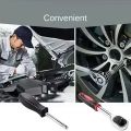 46pcs 1/4 Inch Drive Socket Set Ratchet Wrench Set Car Tool Kit, Bit Socket Wrench Set Metric Mechanic Tool Set Car Accessories.