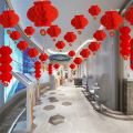 10pcs Chinese New Year Decoration Red Lantern Newyear Dragon Year Traditional Lanterns Wall Decor Japanese Lantern Asian Decor. 