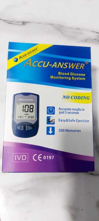 ACCU-ANSWER Blood Glucose Monitoring System