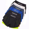 Men's Running Shorts Quick-drying Fitness Black Double Layer Shorts Men New Sport Workout Training Bodybuilding Short Pants.