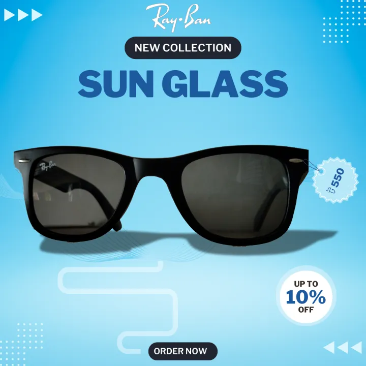 Original sunglasses by ray.ban.  Made in Italy.