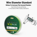Leydun Micro Fishing Lines 8 Strands Braided PE 150m Japan Smooth Multifilament Line Carp Fly Fishing Wire Strong 8X Weave. 