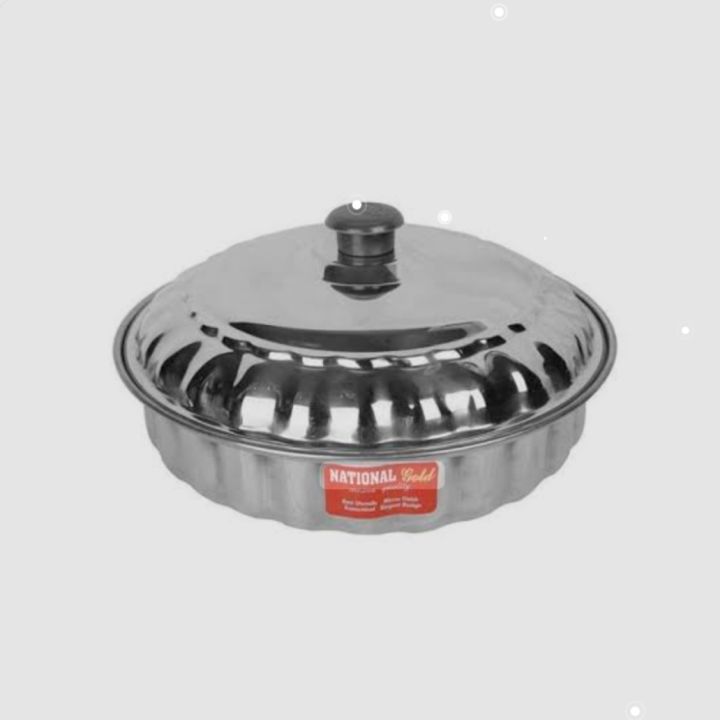 Pakistan Roti Container Insulated Stainless Steel Roti Box with Lid Style Riko | Daraz.pk