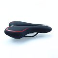 Silica Gel PU Leather Mountain Mtb Road Bicycle Saddle with Breatherable Hollow Bike Bicycle Saddle Seat Cushion Pad.