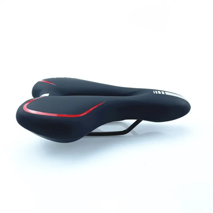 Silica%20Gel%20PU%20Leather%20Mountain%20Mtb%20Road%20Bicycle%20Saddle%20with%20Breatherable%20Hollow%20Bike%20Bicycle%20Saddle%20Seat%20Cushion%20Pad%20-%20Image%204