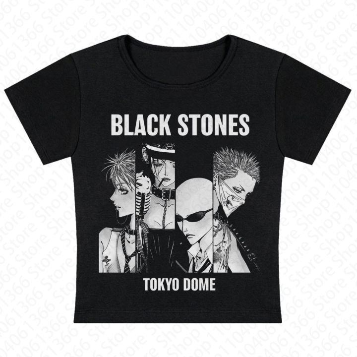 Y2k%20Nana%20Osaki%20Graphic%20T%20Shirts%20Casual%20Harajuku%20Streetwear%20Japanese%20Clothes%20Fashion%20Rock%20Punk%20Sleeveless%20Tanks%20&%20Camis%20Coquette%20-%20Image%204
