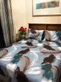 Butter Milk Bed Sheet With 2 Pillow Cases. 