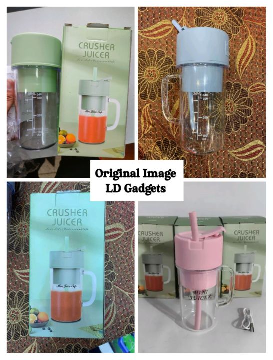 Electric Juicer Mini Portable Blender Fruit Mixers Extractors Multifunction Juice Maker Machine Blender with Straw