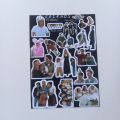 FRIENDS Mini UNCUT sticker sheets -Pack of 4 - A6 size - 15x10 cm. 